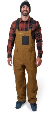 Flylow Baker Bib Snow Pants - Men's Short Sizes 1