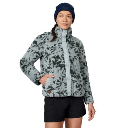 Free Country Sierra Sherpa Fleece Pile Snap-Front Jacket - Women's 0
