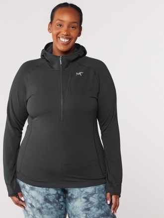 Arc'teryx Delta Half-Zip Fleece Hoodie - Women's 1