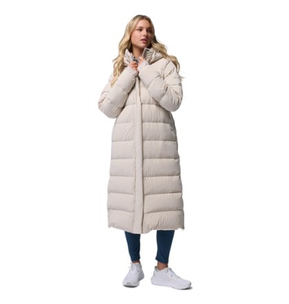 Columbia Amaze Puff Long Down Hooded Jacket - Women's 0