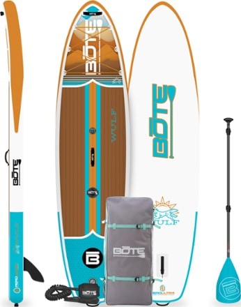 BOTE WULF Aero Inflatable Paddle Board with Paddle - 11'4" 0