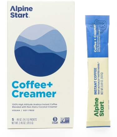 Alpine Start Instant Coconut Creamer Latte - Package of 5 5