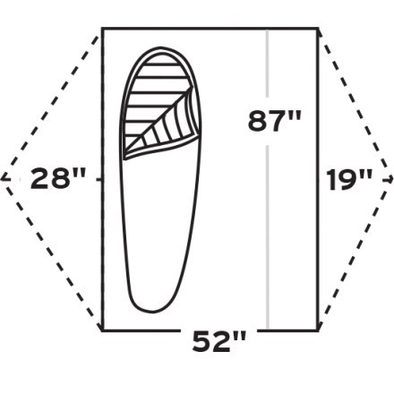 Tent Floor Plan (Castor Grey/Arrowwood Yel)