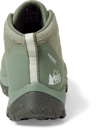 Flash Hiking Boots - Women's [Back view (Dusty Olive/Gray)]