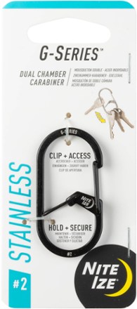 Nite Ize G-Series Carabiner Keychain - Size 2 0