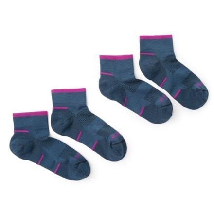 REI Co-op Swiftland Run Quarter Socks - Seconds - 2 Pairs 2