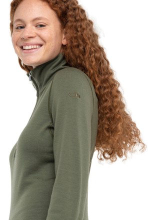 Icebreaker 260 Tech Long-Sleeve Half-Zip Base Layer Top - Women's 4