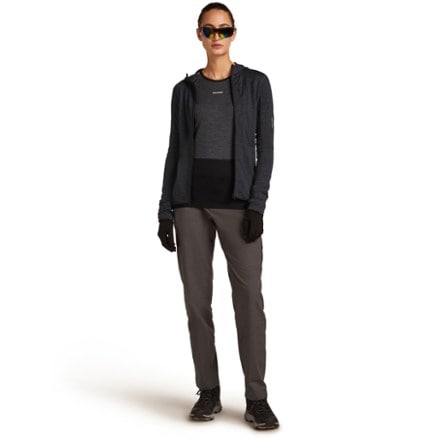 Icebreaker Merino Blend 200 RealFleece Descender Long-Sleeve Zip Hoodie - Women's 10