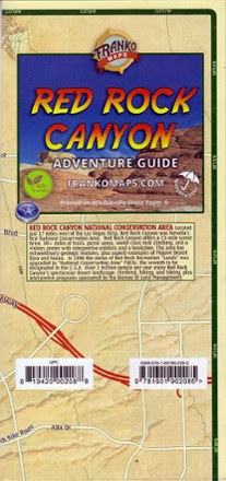 Franko's Maps Red Rock Canyon Adventure Guide 0