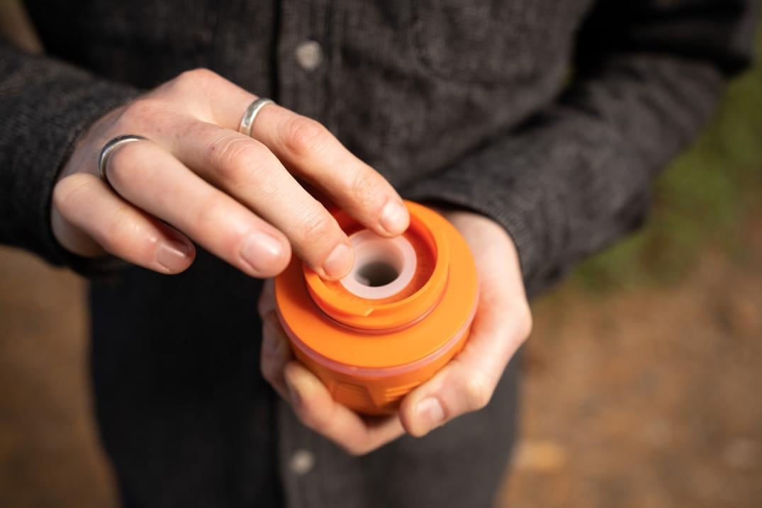 Location Image for GeoPress Water Filter and Purifier Bottle - 24 fl. oz.