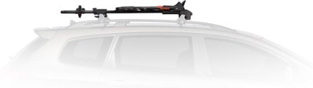Yakima FrontLoader Upright Bike Mount Side View Folded