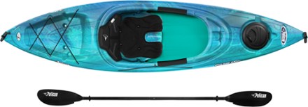 Pelican Brume 100XP Kayak with Paddle 2
