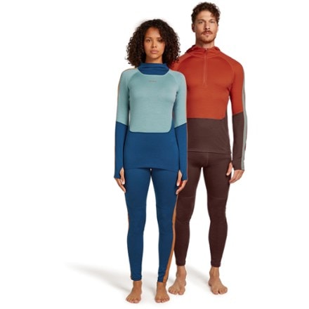 Icebreaker Merino 260 ZoneKnit Long-Sleeve Crew Base Layer Top- Men's 9