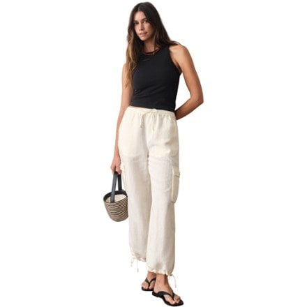 Marine Layer Linen Cargo Pants - Women's 0