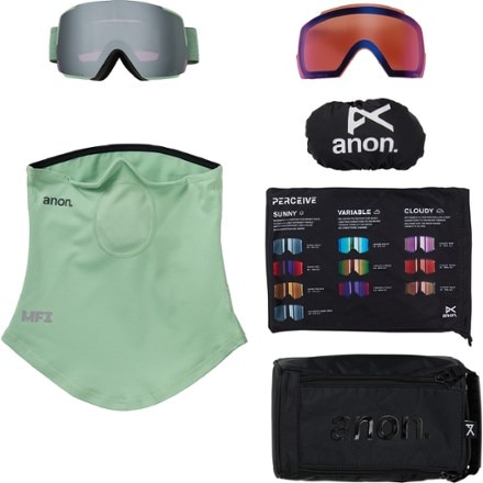 Anon M5S Snow Goggles with MFI Face Mask - Low-Bridge Fit 5