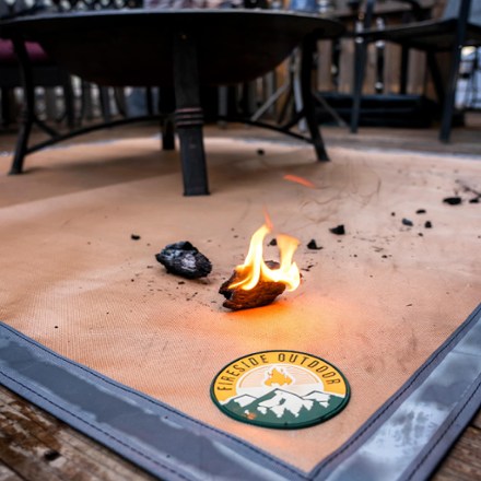 FIRESIDE OUTDOOR Ground Ember Mat 6