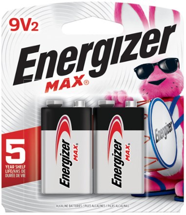 Energizer MAX 9V Alkaline Batteries - Package of 2 0