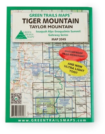 Green Trails Map 204S - Tiger Mountain/Taylor Mountain 0