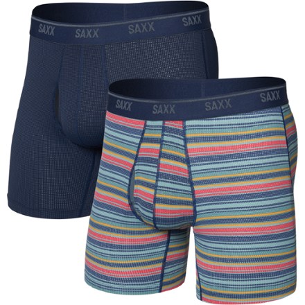 Saxx Quest Quick-Dry Boxer Briefs - Men's - Package of 2 0