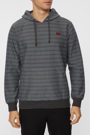 O'Neill Bavaro Striped Pullover Fleece Hoodie - Men's 1