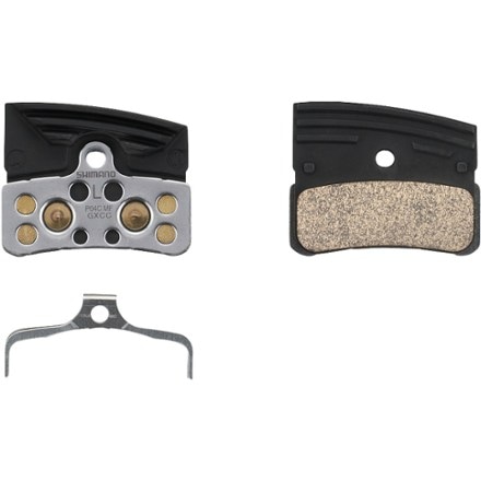 Shimano P04C-MF Metal Disc Brake Pads with Fins 0