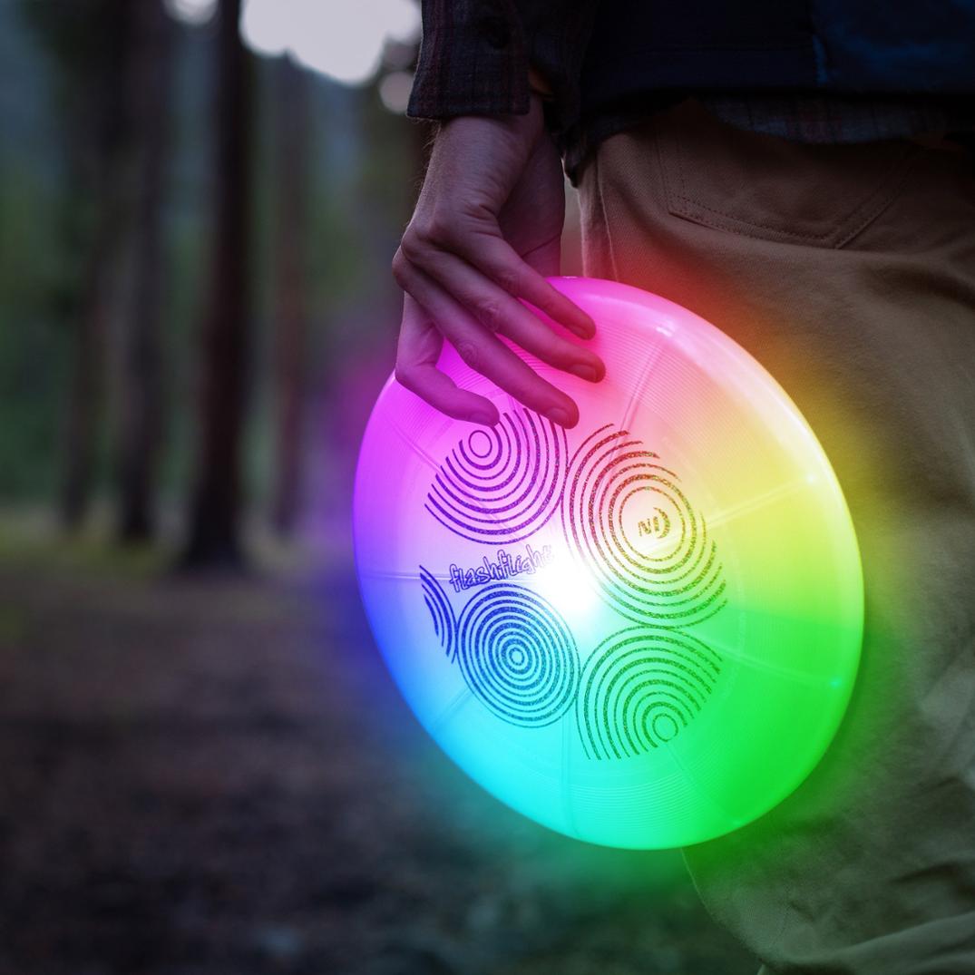 Location Image for Flashflight LED Light-Up Flying Disc