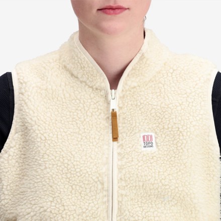 Topo Designs Sherpa Fleece Vest - Women's 8