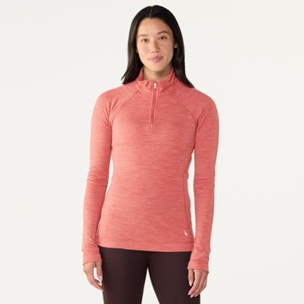 Smartwool Classic Thermal Merino Quarter-Zip Base Layer Top - Women's 1