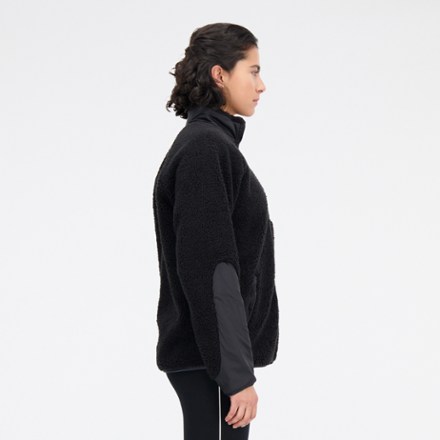 New Balance Q Speed Sherpa Fleece Jacket - Women's 3