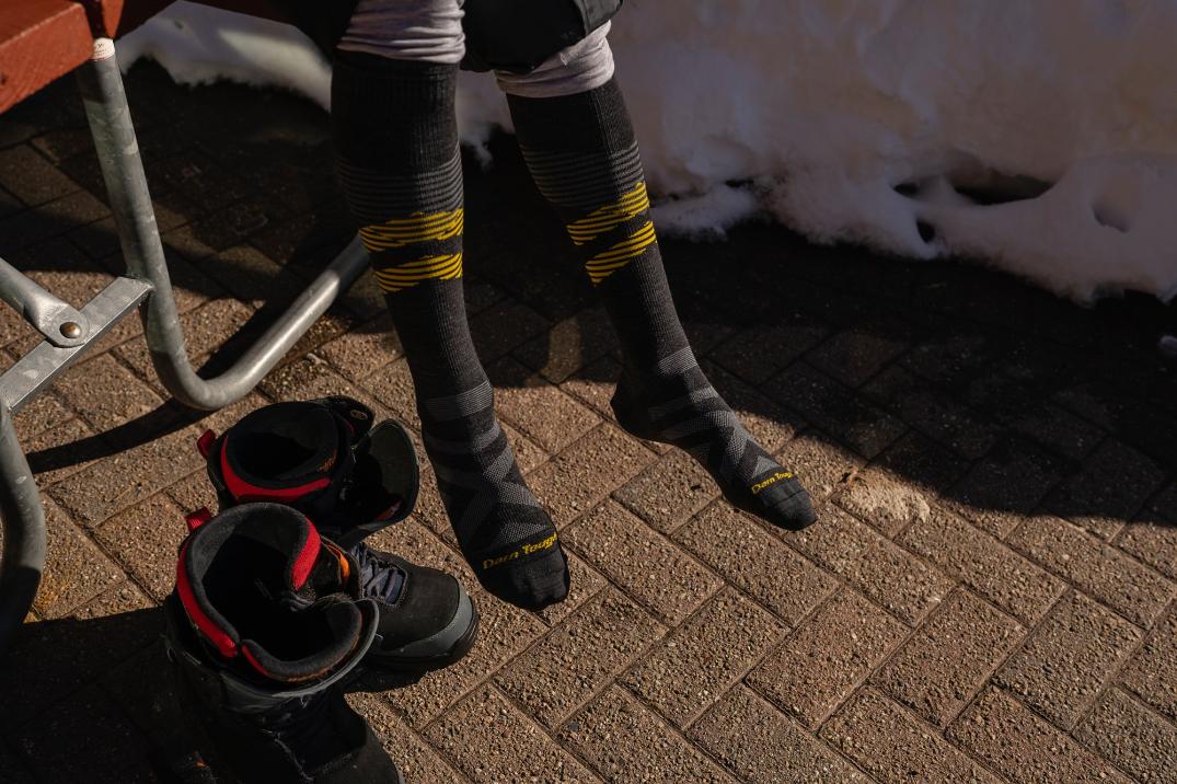 Location Image for Pennant RFL Over-the-Calf Ultralightweight Ski and Snowboard Socks - Men's