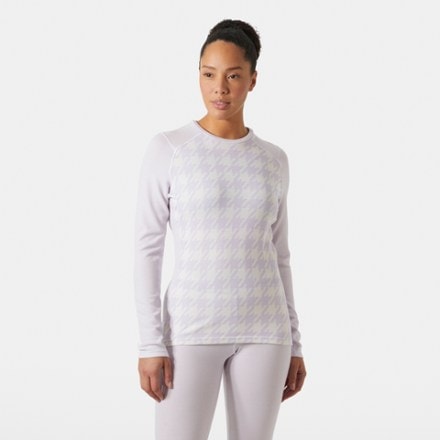 Helly Hansen LIFA Merino Midweight Graphic Crew Base Layer - Women's 1