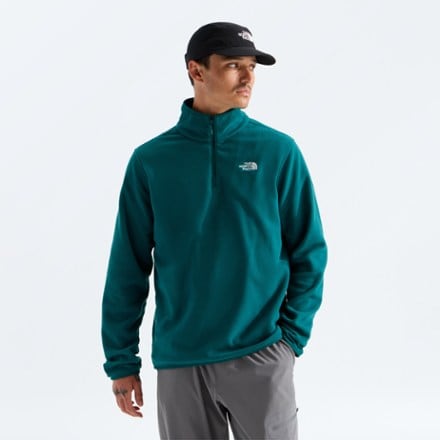 The North Face Glacier Fleece Quarter-Zip Jacket - Men's 0