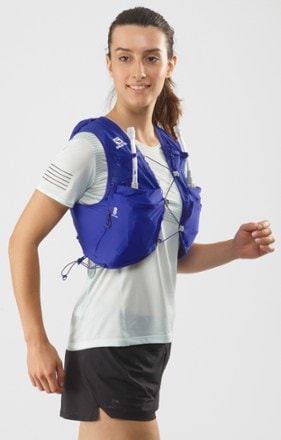 Gilet d'hydratation running ADV Skin 8 W Set Clematis Salomon