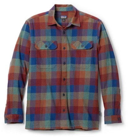 Patagonia Long-Sleeve Midweight Fjord Flannel Shirt - Mens