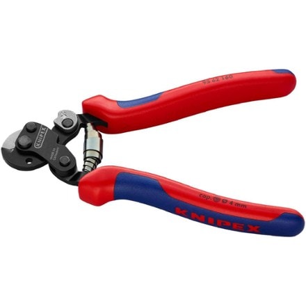 KNIPEX 6-1/4" Wire Rope Shears - Burnished Forged Steel 2