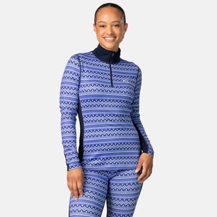 Kari Traa Lilja Half-Zip Base Layer Top - Women's 1