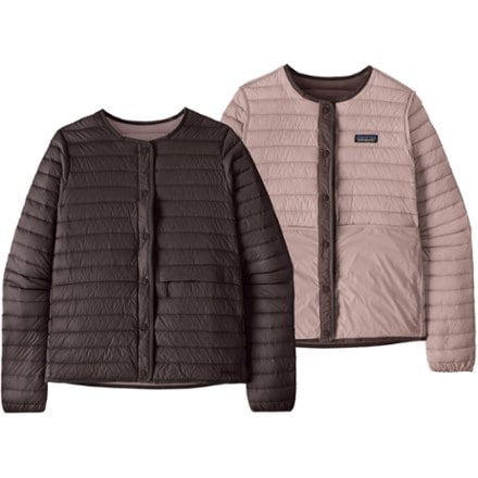 Patagonia Lightweight Reversible Down Sweater Cardigan - Women's 0