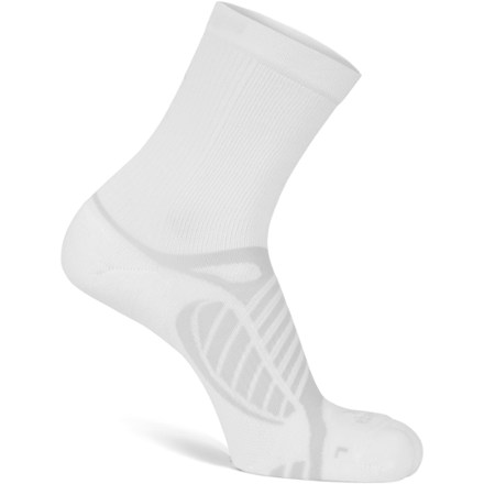 Balega Ultralight Mini Crew Socks White M