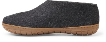 glerups Model AR Shoes - Women's Left view (Charcoal)