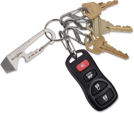 小物 GHOST ICEY KEY HOOK MULTI Nite Ize KMTSK-11-R3 DoohicKey QuicKey Stainless-Steel 5-in