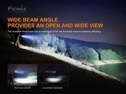 Fenix LR35R Rechargeable Flashlight 6