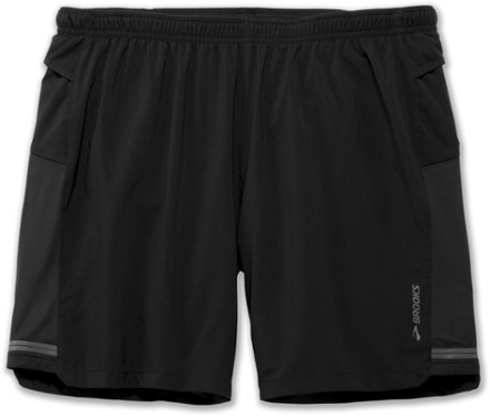 brooks 7 inch running shorts women's