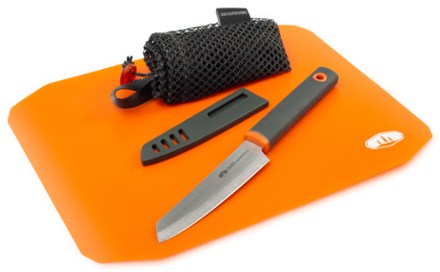 OXO Outdoor Santoku Knife with Locking Sheath