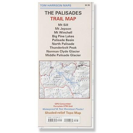 Tom Harrison Cartography Palisades Trail Map 0