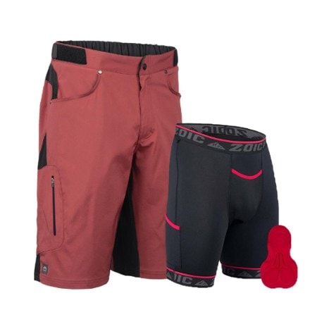 Zoic Ether 12" Bike Shorts with Essential Liner - Men's 0