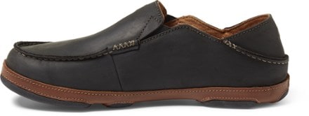 OluKai Moloa Shoes - Men's Left view (Black/Toffee)