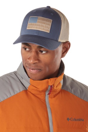 columbia tree flag hat snapback