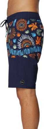 O'Neill Hyperfreak Heist Print Board Shorts - Men's 3