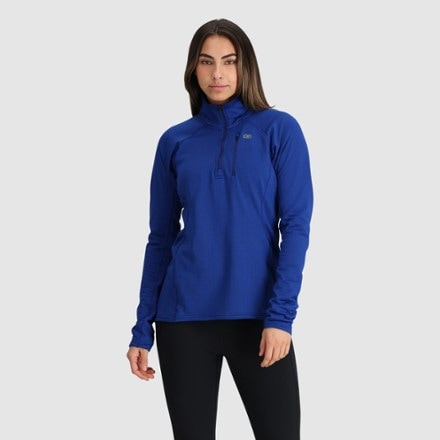 Outdoor Research Vigor Grid Fleece Quarter-Zip Pullover - Women's 1