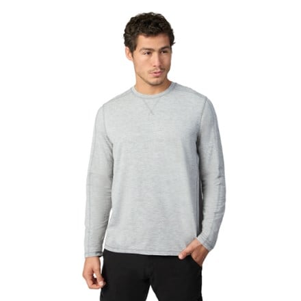 Free Country Sueded Space-Dye Long-Sleeve Crew Shirt - Men's 0
